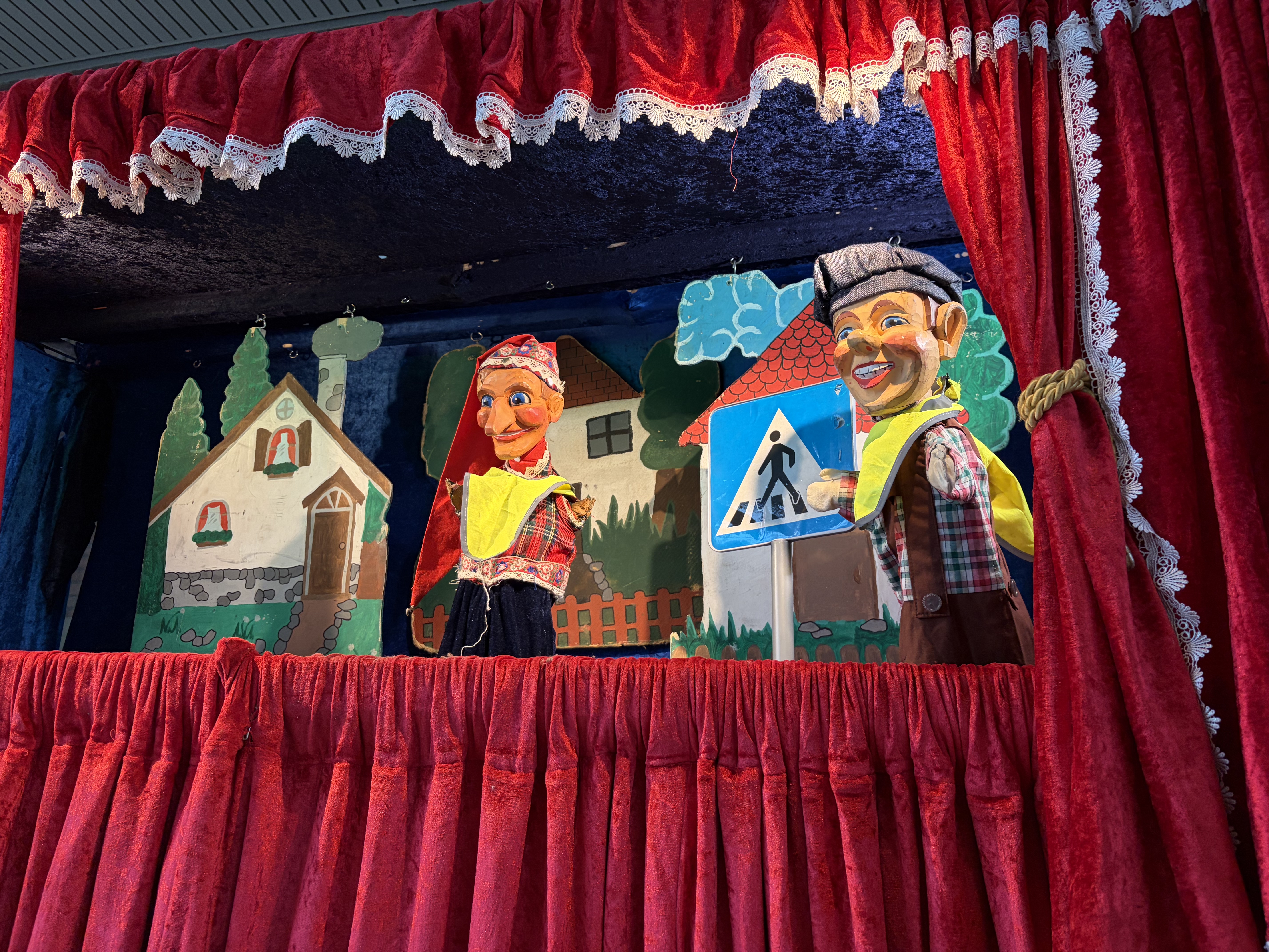 Verkehrserziehung-Puppentheater